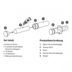 Aroma Sticks zum Selbstbefüllen, 5St.