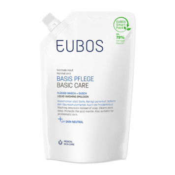 Eubos Basis Pflege Flüssig Wasch + Dusch Nachfüllbeutel