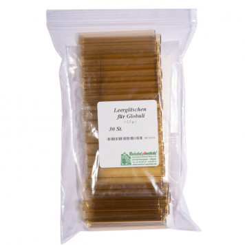 Leergläschen für Globuli (1,5g)