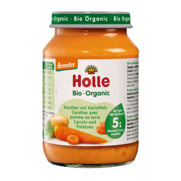 Karotten mit Kartoffeln - bio