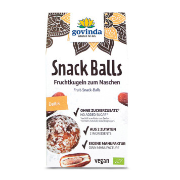 Snack Balls Dattel - bio