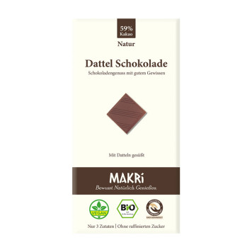 Dattel Schokolade - Natur 59%
