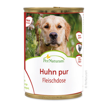 Fleischdose - Huhn pur für Hunde