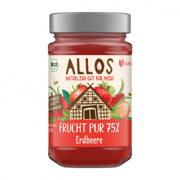 Frucht Pur 75% Erdbeere - bio