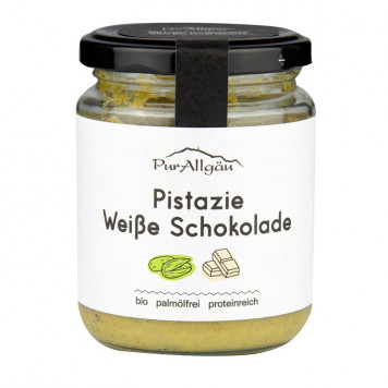 PurAllgäu Pistazienmus Weiße Schokolade - bio
