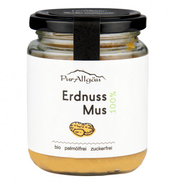PurAllgäu Erdnussmus 100% - bio