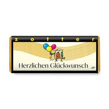 Schokolade - Herzlichen Glückwunsch