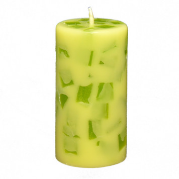 Citronella-Rosengeranie, Kerze drinnen