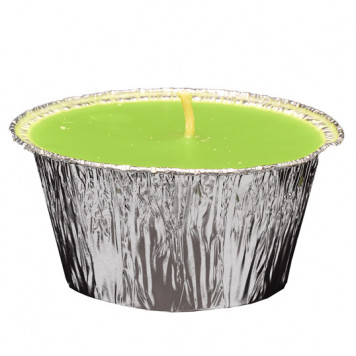 Citronella-Rosengeranie, Kerze draußen