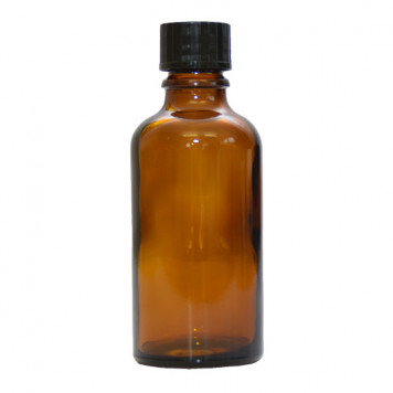 Leerflasche Rundglas Schraubverschluss 50ml