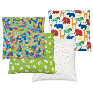 Kuschelkissen mit Schafwolle