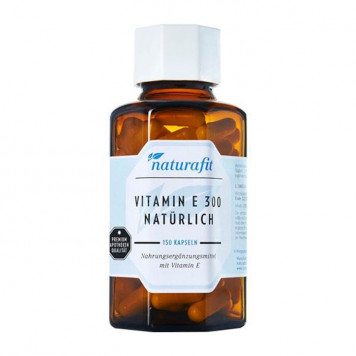 naturafit Vitamin E 300 IE natürlich Kapseln