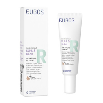 Eubos Kühl & Klar Anti-Rötung CC Creme LSF 50