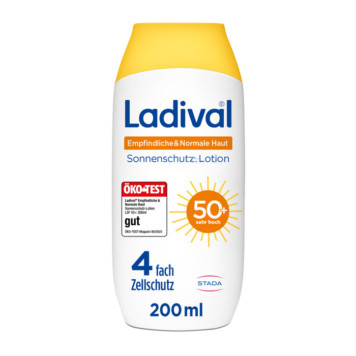 Ladival Empfindliche & Normale Haut Sonnenschutz-Lotion LSF 50+