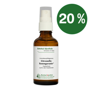 Citronella-Rosengeranie, Hautspray Schüttel-Emulsion (8/26)