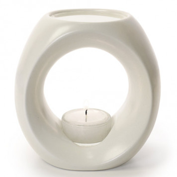 Duftlampe Primavera cremeweiss