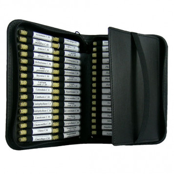 Hom. Apo für Geburtshilfe, schwarzes Etui