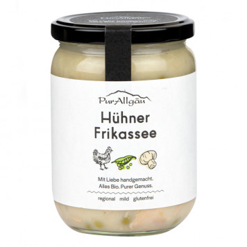 PurAllgäu Hühner Frikassee - bio