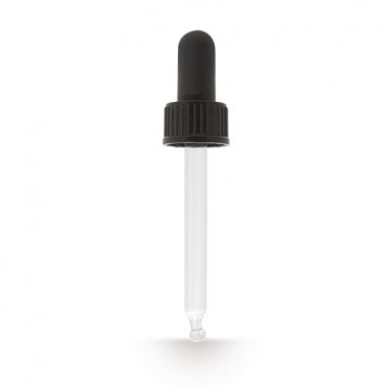 Leergut-Set Pipette f. Braunglas 30ml