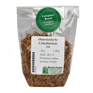 Ostereierfarben Catuabarinde (rot)