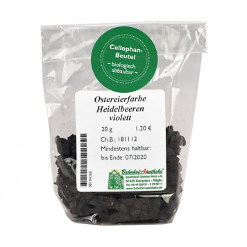 Ostereierfarben Heidelbeeren (violett)