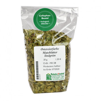 Ostereierfarben Mateblätter (lindgrün)